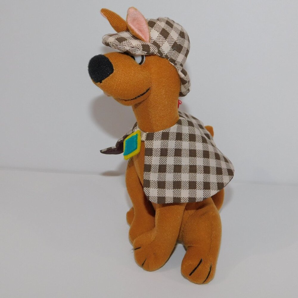 SCOOBY DOO 9" Plush  SHERLOCK HOLMES Detective CARTOON NETWORK Plush